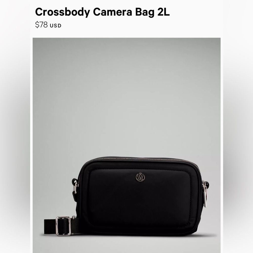 Lululemon Crossbody Camera Bag 2L